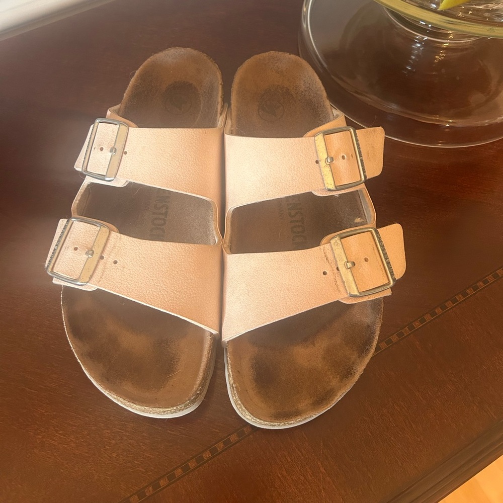 Rose Beige Arizona Birkenstock🤎💗🤍